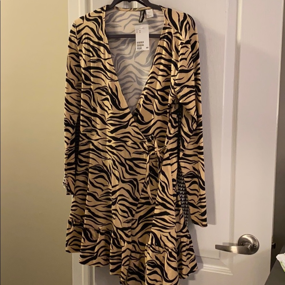 Mini Dress animal print Size M